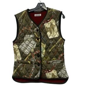 Susanne Von Dornberg Country Classics Quilted Vest Size M